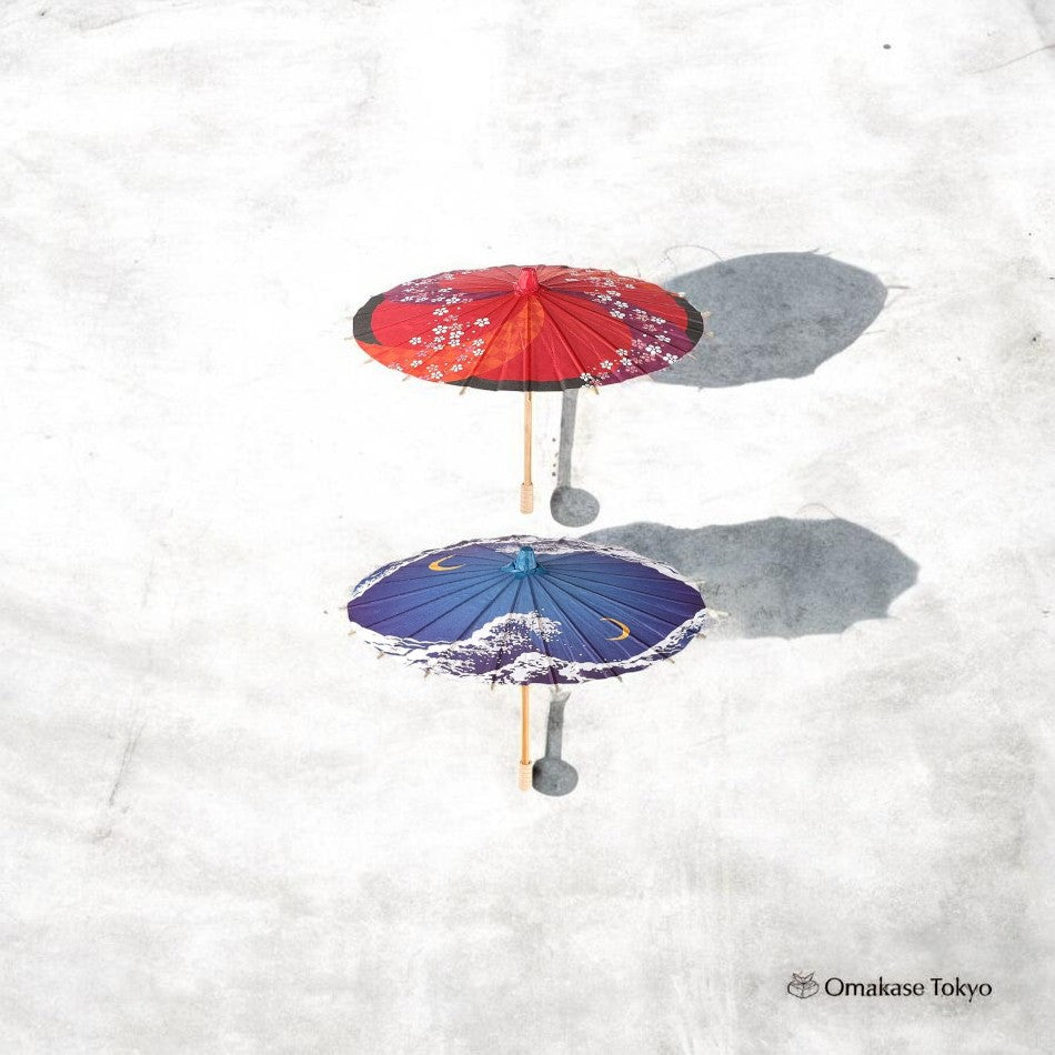 Toyvian Mini Parapluie Japonais en Papier – 2 Pièces