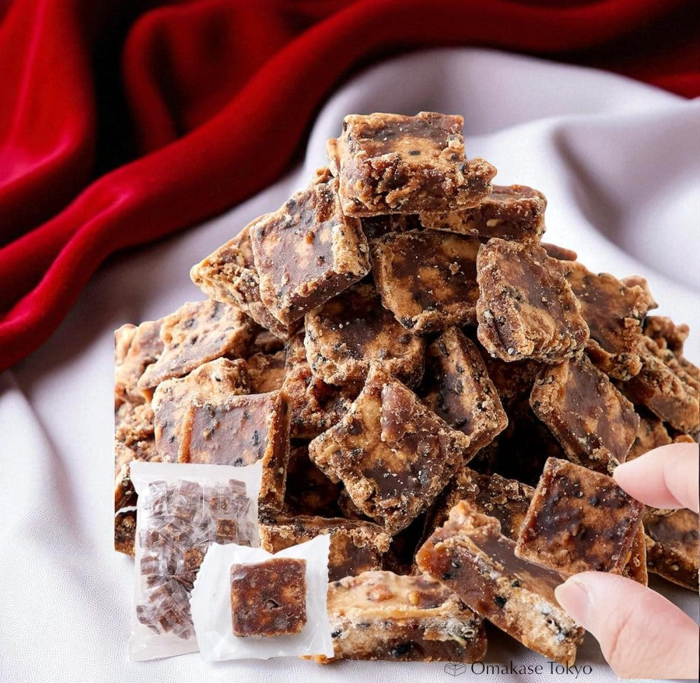 Tennen Seikatsu Bouchées de cassonade au sésame noir et aux arachides 500 g