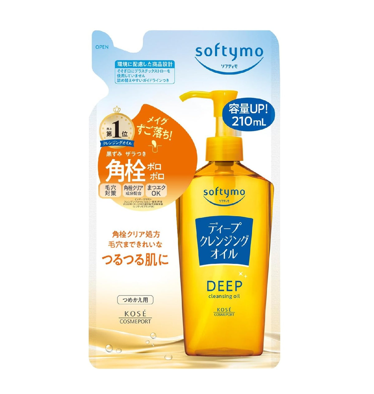 Kosé Softymo Deep Cleansing Oil Refill 210ml