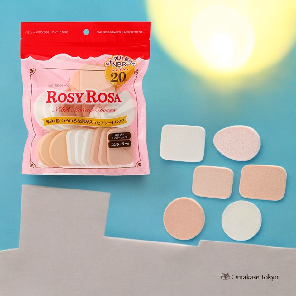 ROSY ROSA Value Sponge N Assort NBR 20P