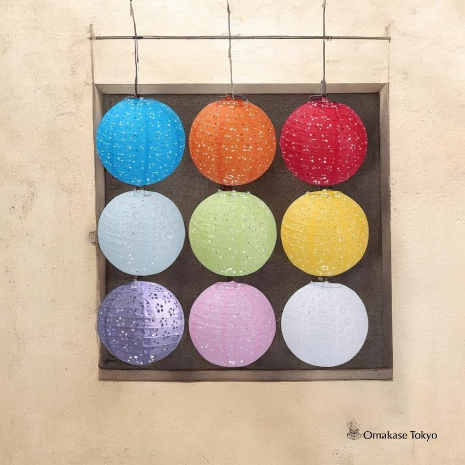 DUOLEIMI Paper Lanterns with LED
