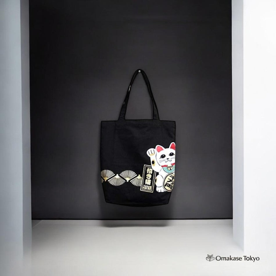 JAPONESQUE Japanese Pattern Tote Bag