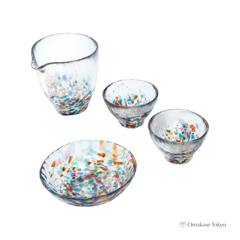 Verre à saké série Aderia Tsugaru Vidro Nebuta