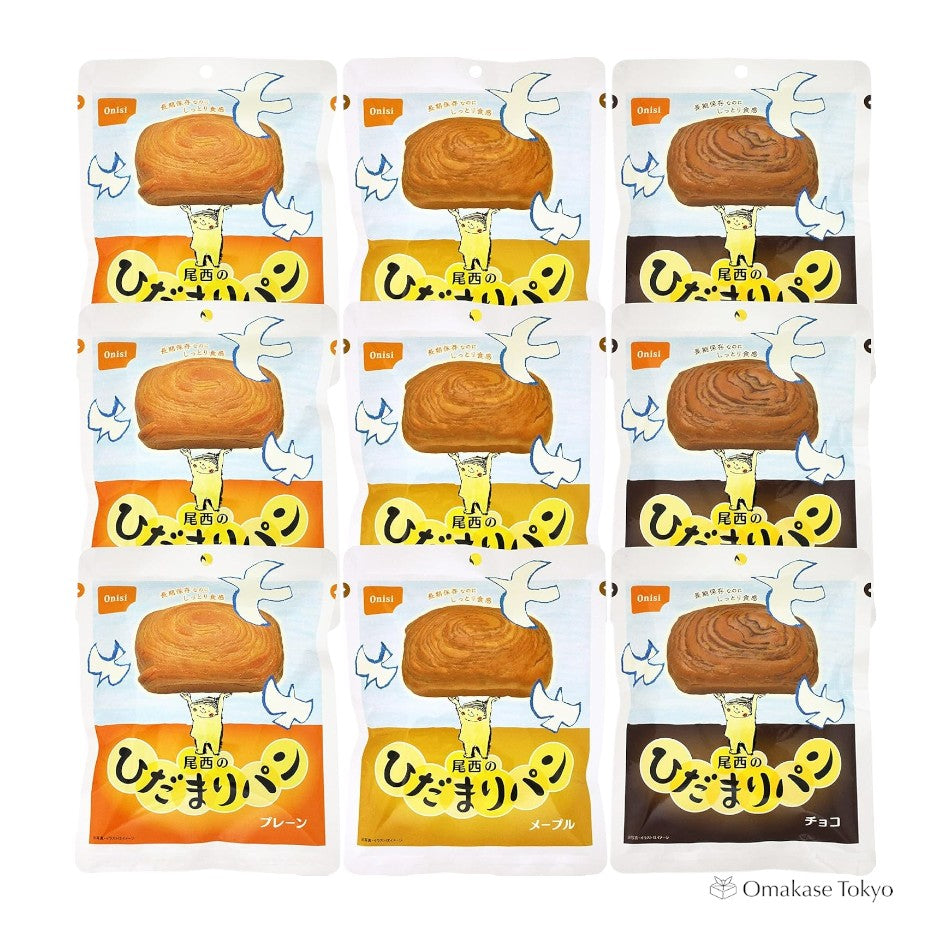 Onishi Foods Pain Hidamari 3 sacs x 3 types