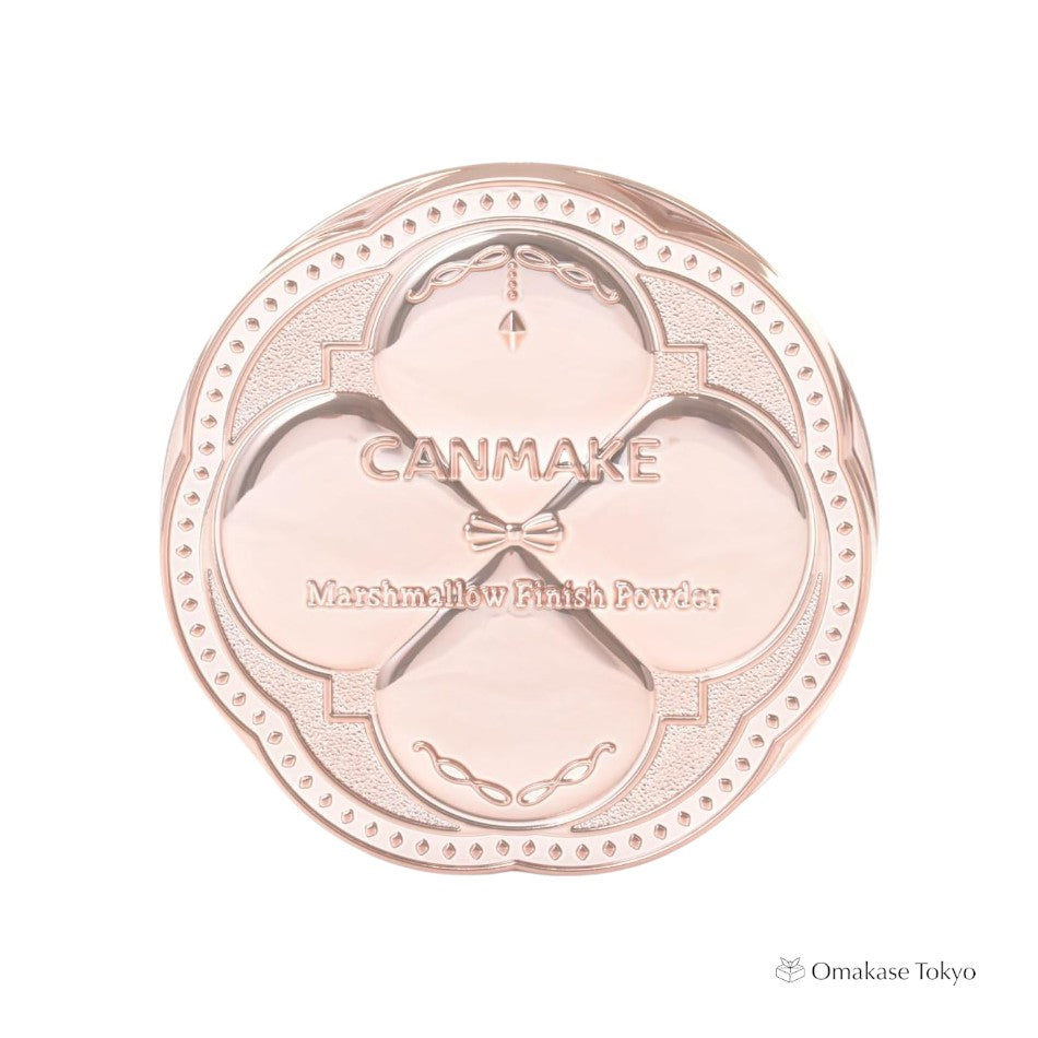 Canmake Mini poudre de finition guimauve, ocre clair mat