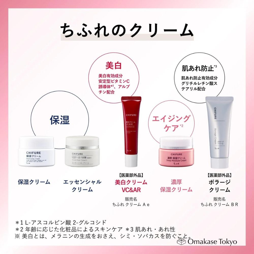 Chifure Essential Cream Recharge 30G - Solution de soin hydratante