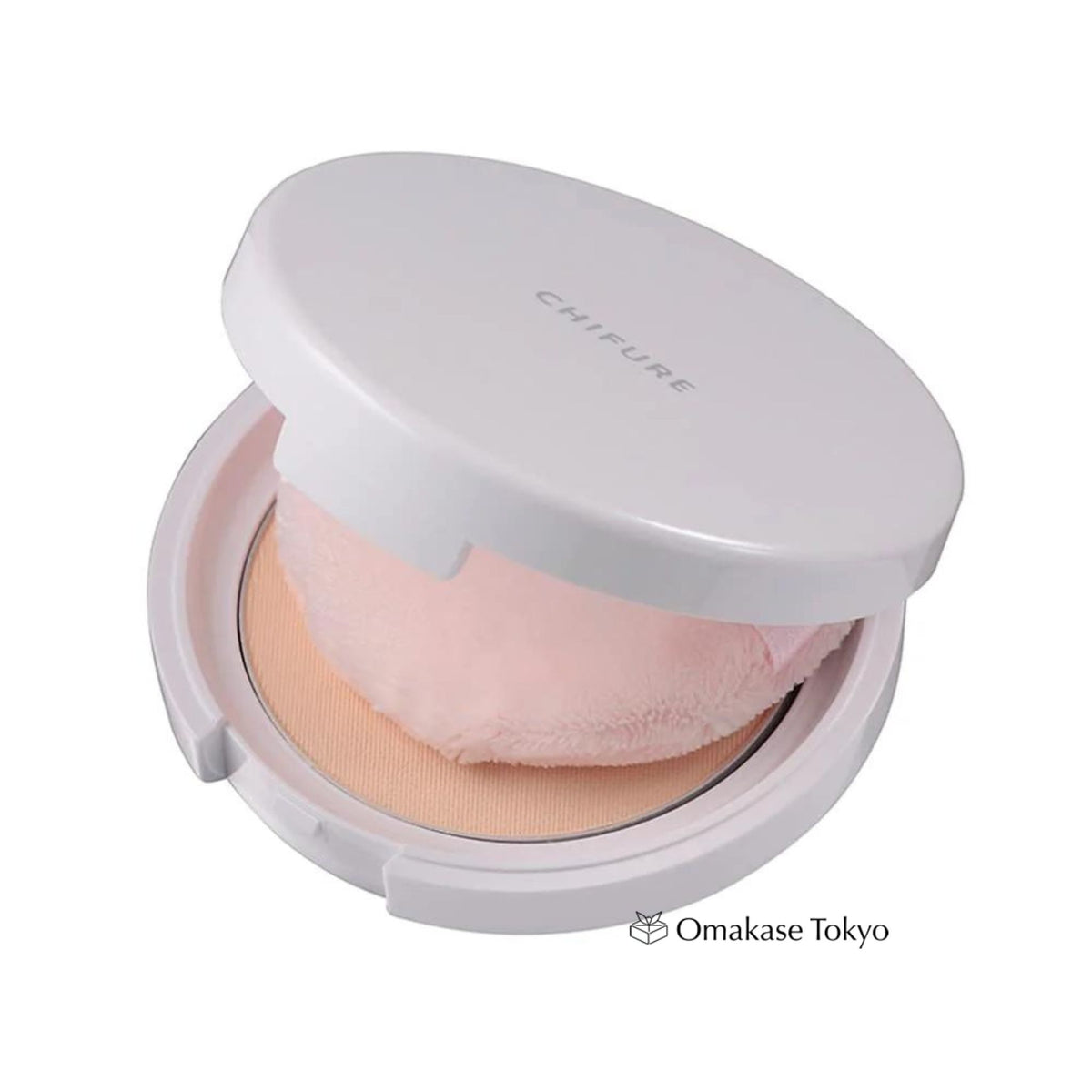 Chifure Poudre Pressée Non Parfumée 1 Lucent 10g Avec Puff