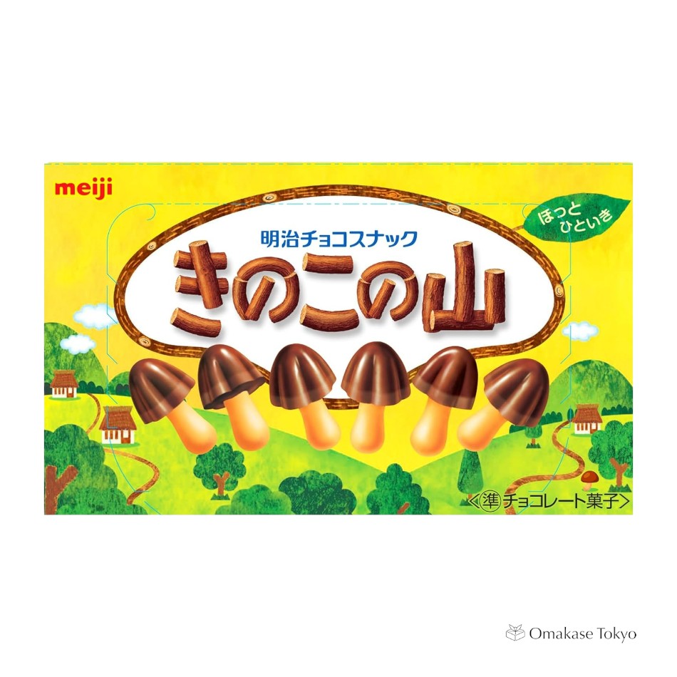 Meiji Kinoko no Yama Chocorooms Pack de 10