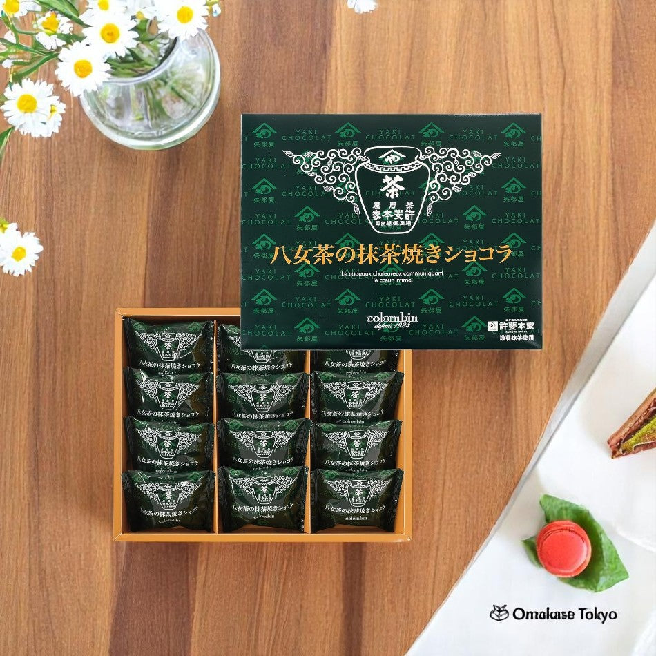 Colombin 八女茶抹茶烘焙巧克力