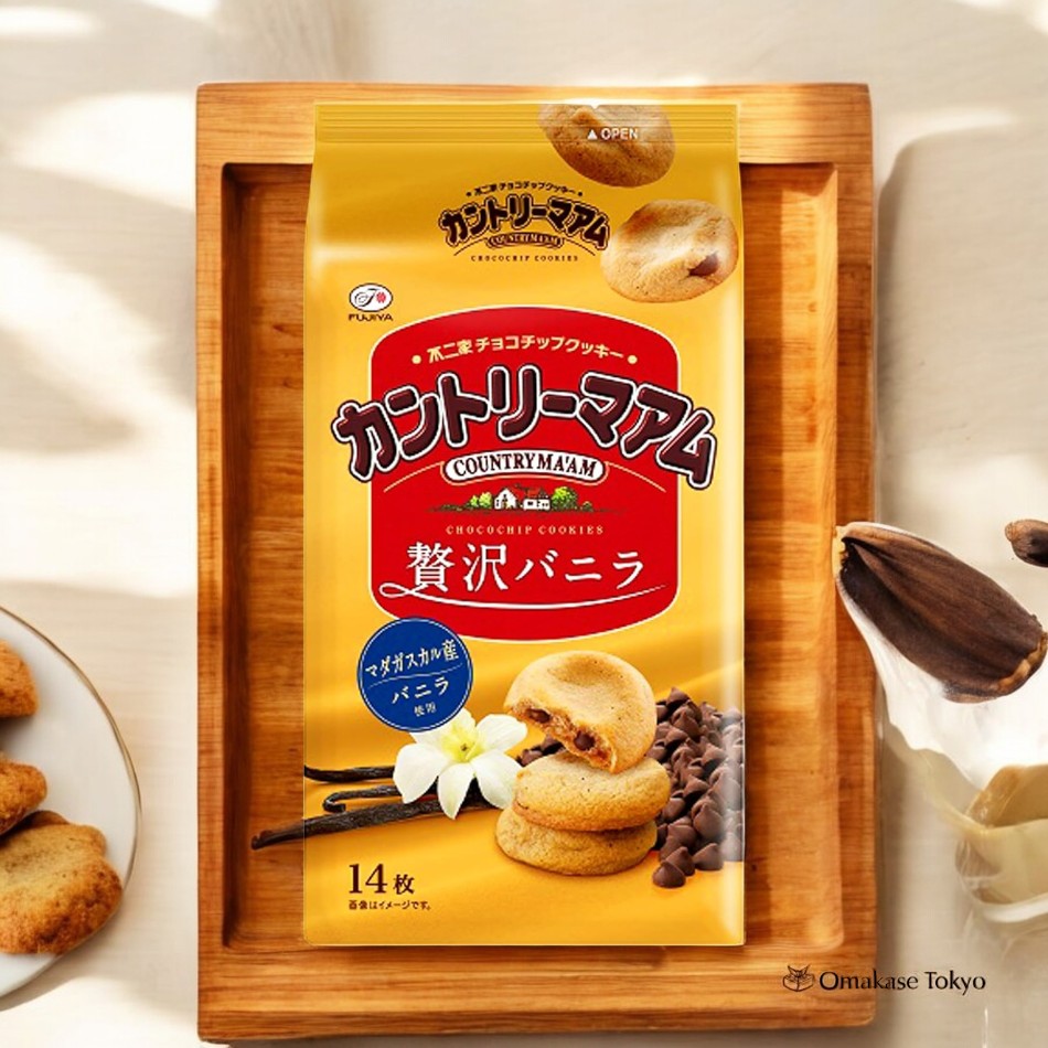 Fujiya Country 女士软饼干 香草 14块/包