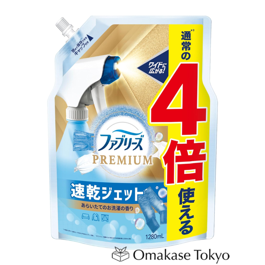 Febreze 织物清新剂高级快干新洗衣香补充装 1280mL