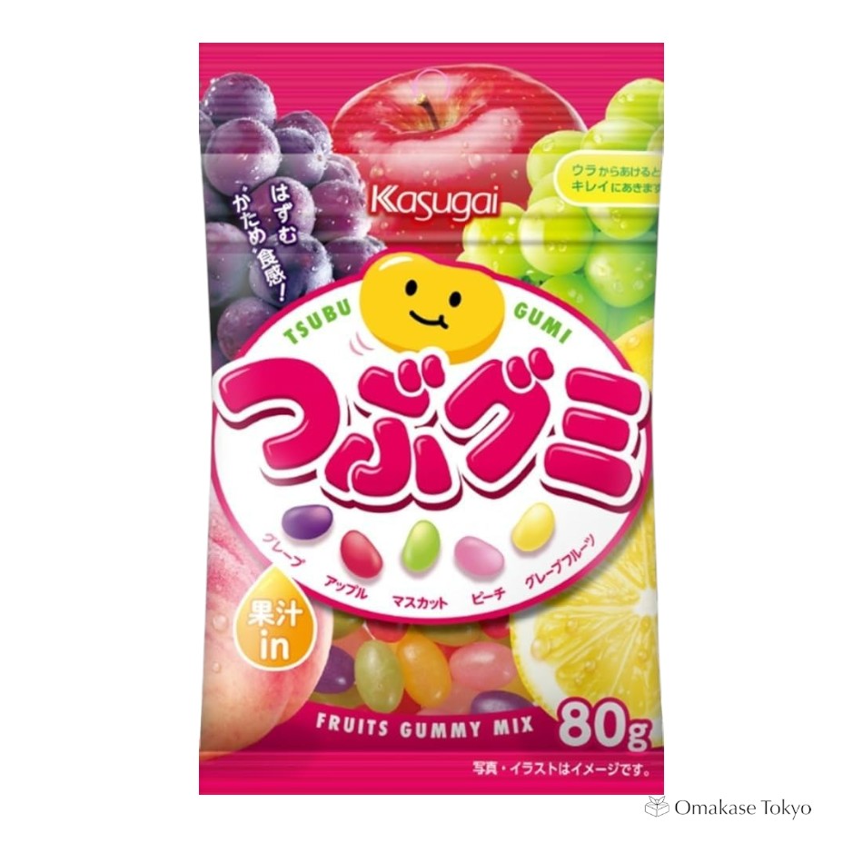 春日井精果 Tsubu 软糖 水果软糖 10 包