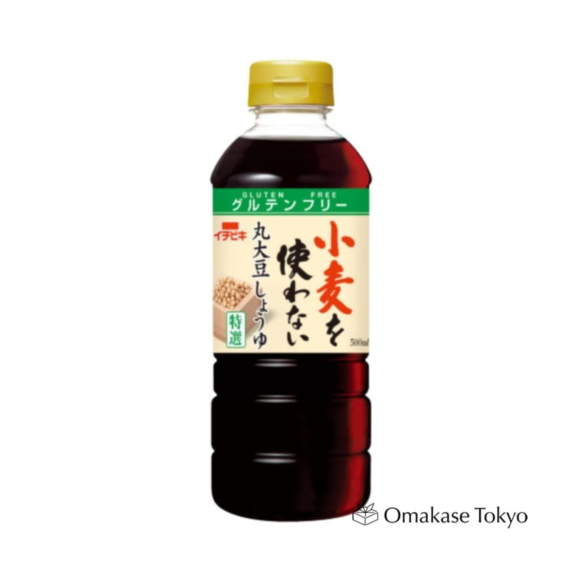 Sauce soja Tamari sans gluten Ichibiki 500 ml