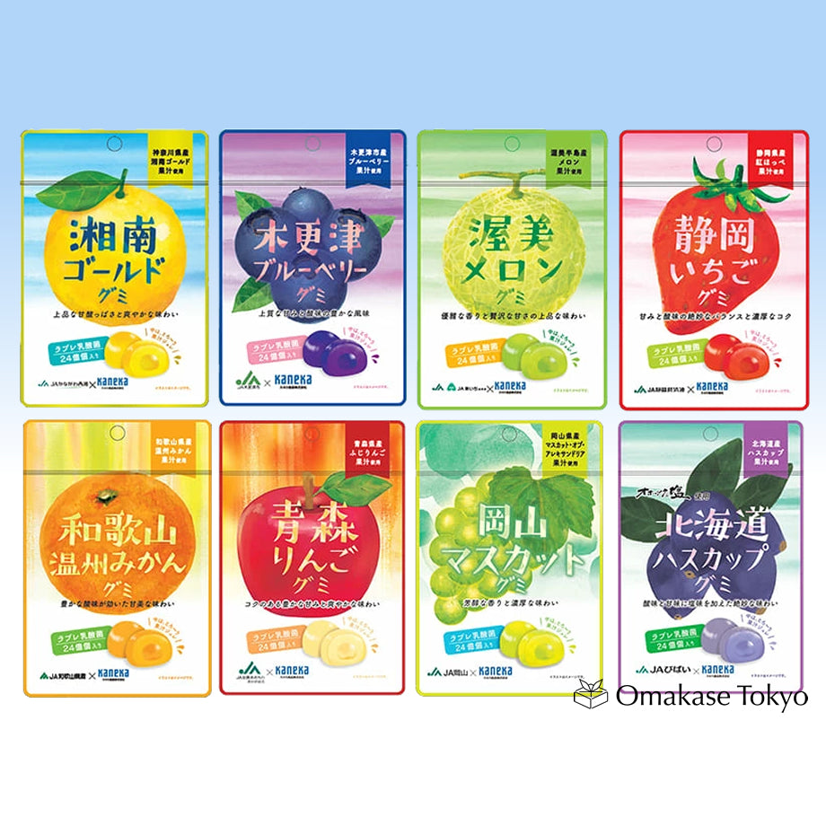 日本当地水果拼盘软糖(30袋套装)