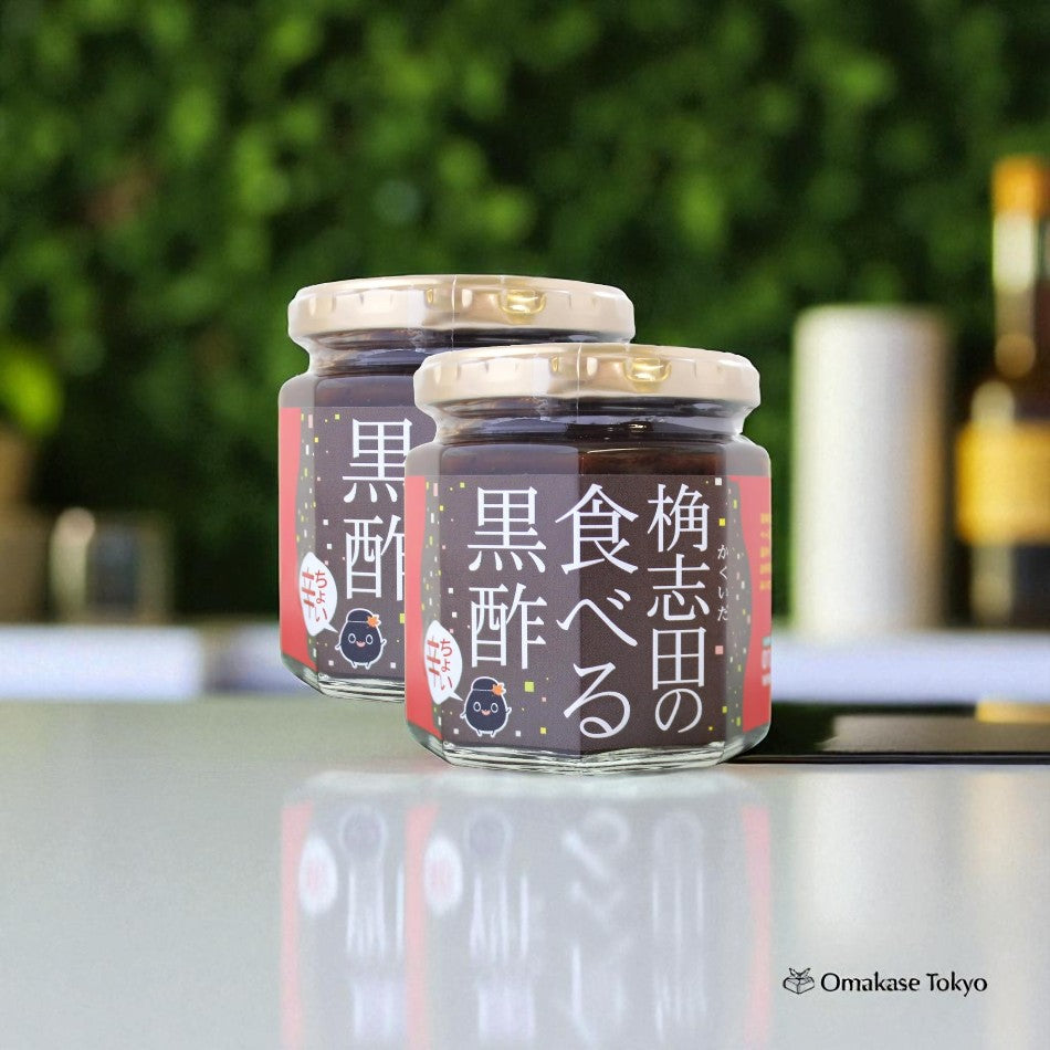 Kakuida Choi Kara 3 ans d'âge Little Spicy Hot Comestible Vinaigre Noir 180g 2set