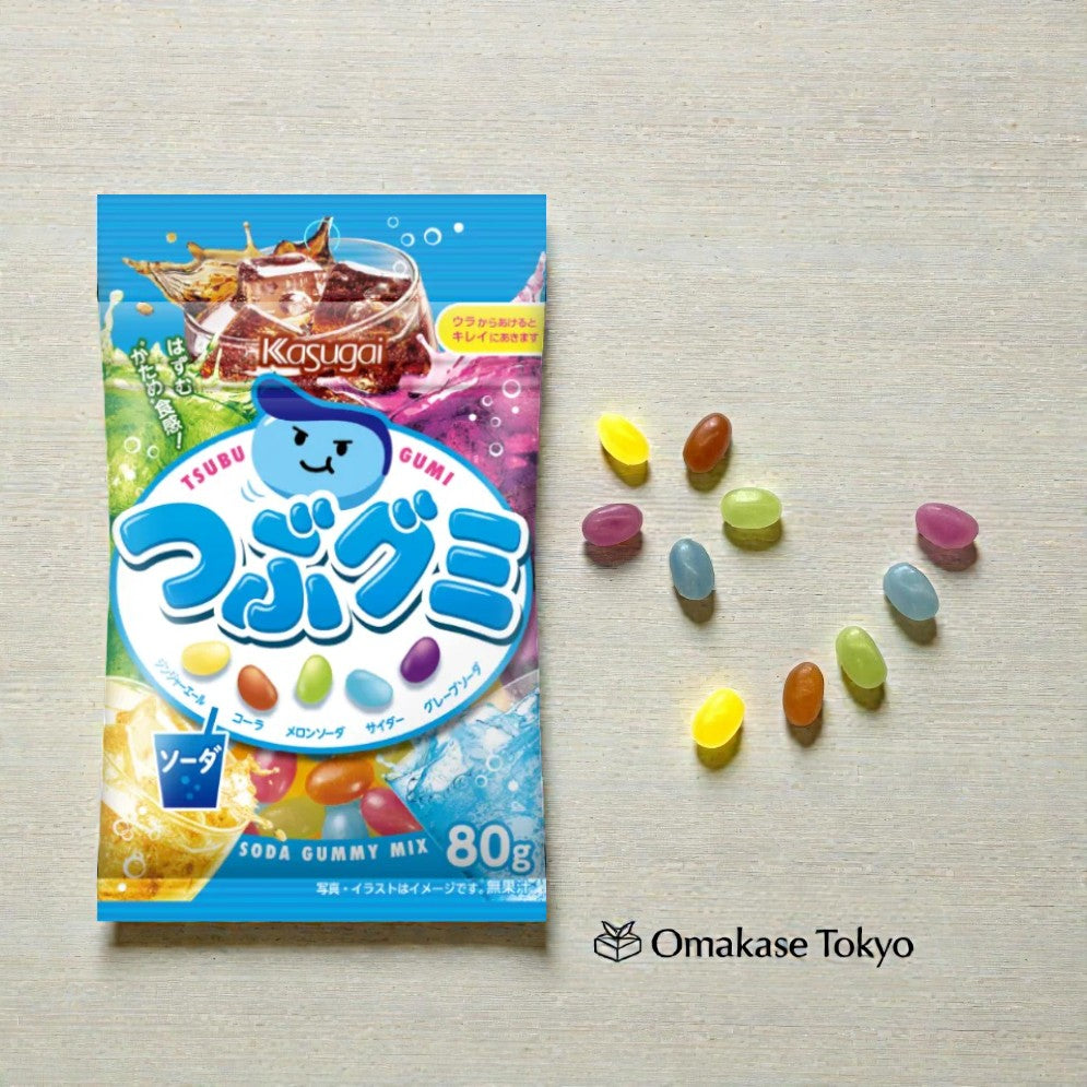 Tsubu Gummy Premium Assorted 3 Pack set