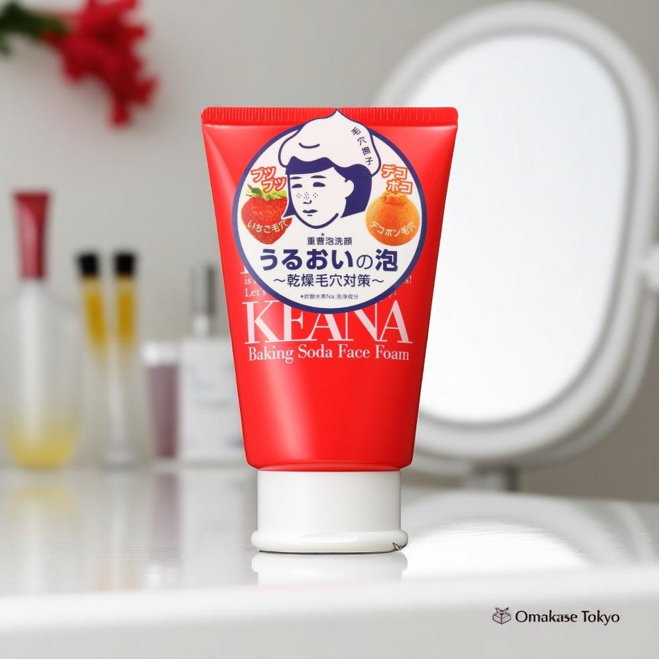 Keana Nadeshiko Mousse nettoyante pour le visage au bicarbonate de soude 100 g
