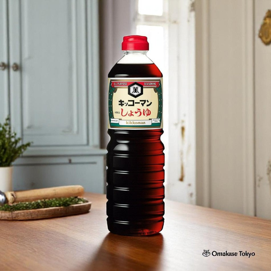 Kikkoman Japanese Dark Soy Sauce 1L