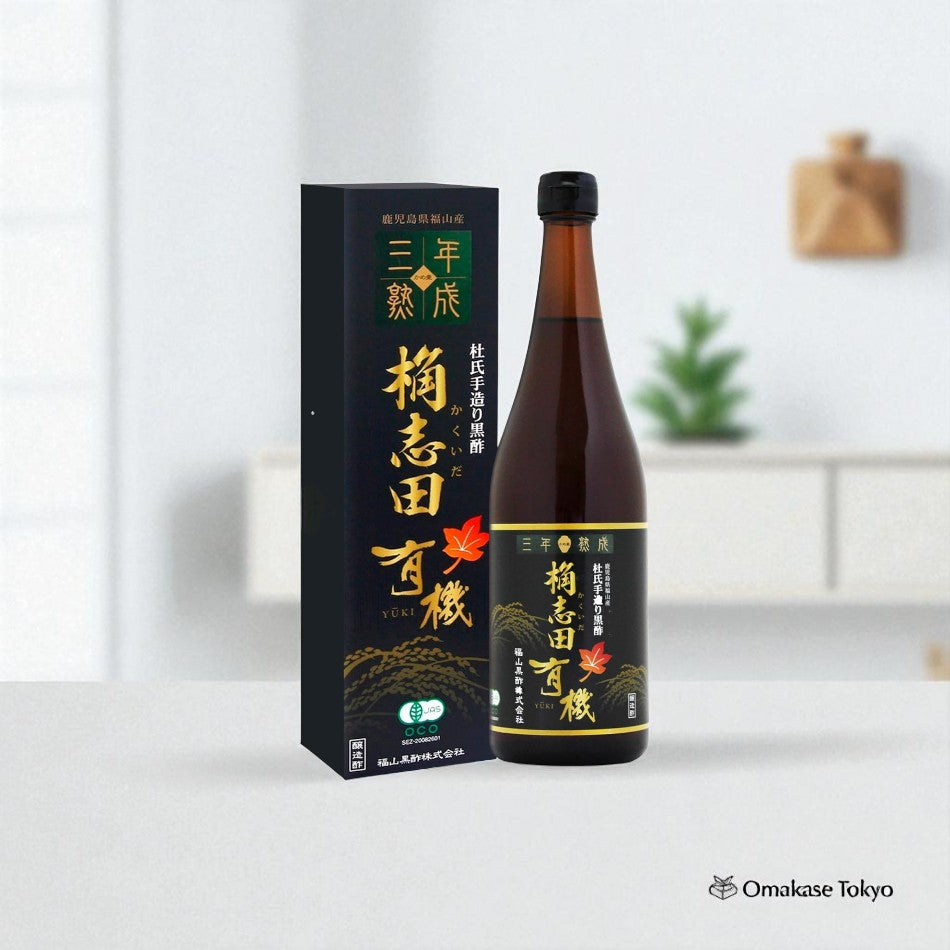 Kakuida Yuki 3 Year Aged Organic Black Vinegar 720ml
