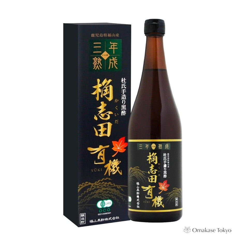 Kakuida Yuki 3 Year Aged Organic Black Vinegar 720ml