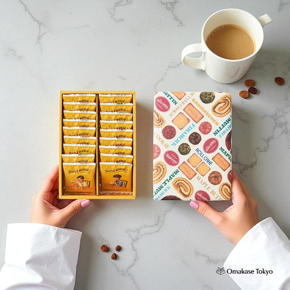 Biscuits au beurre d'érable The Maple Mania – 18 pièces