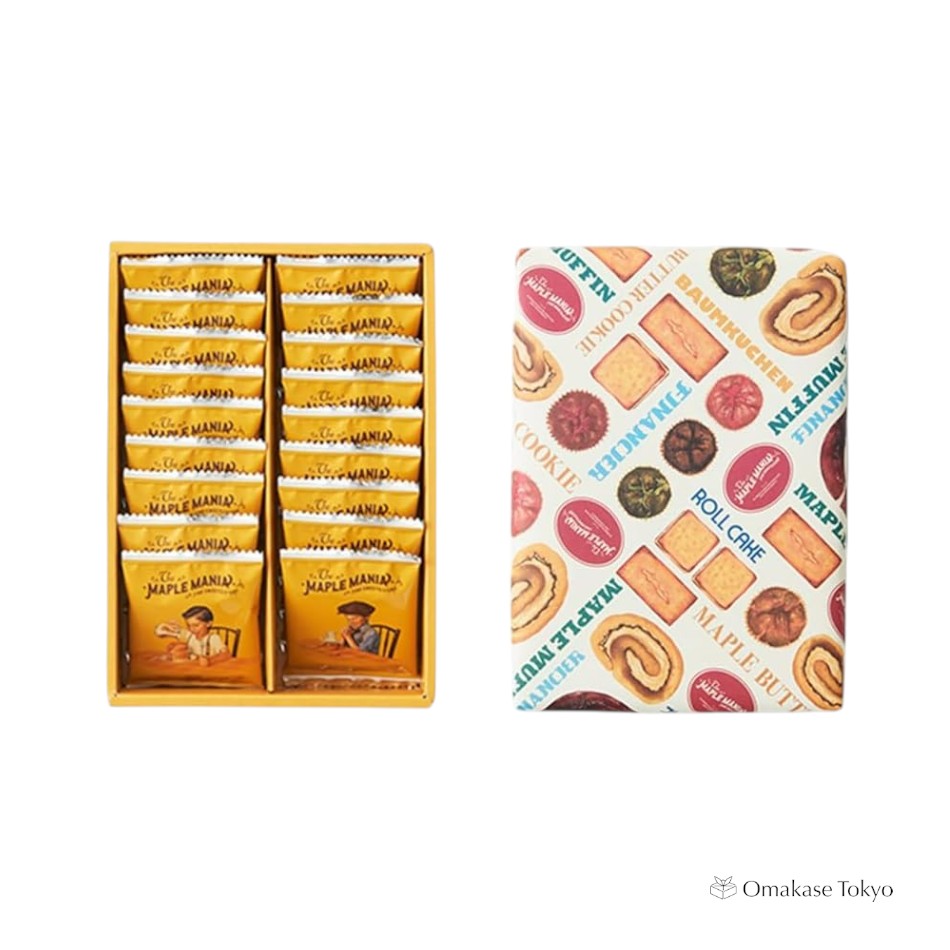 Biscuits au beurre d'érable The Maple Mania – 18 pièces