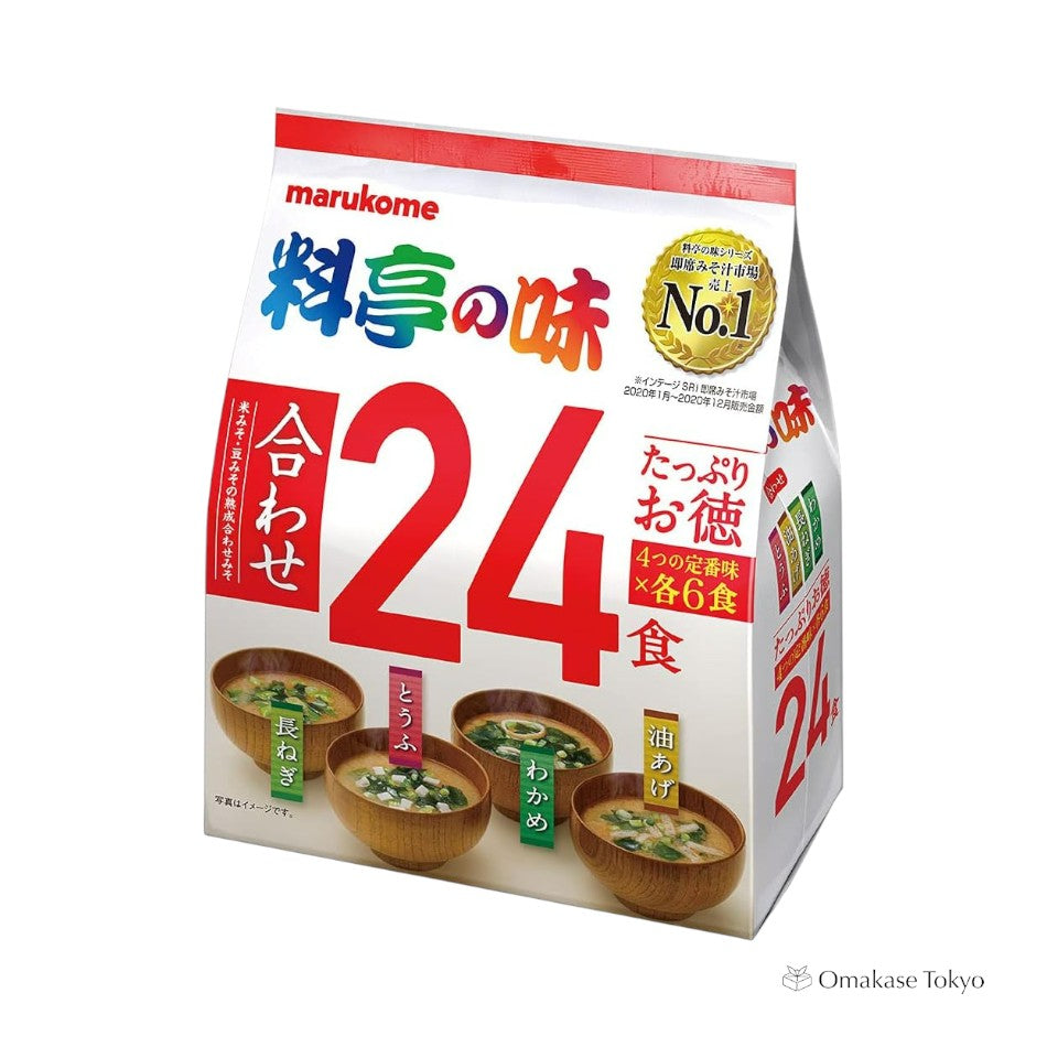Soupe Miso Marukome 6 paquets 24 portions