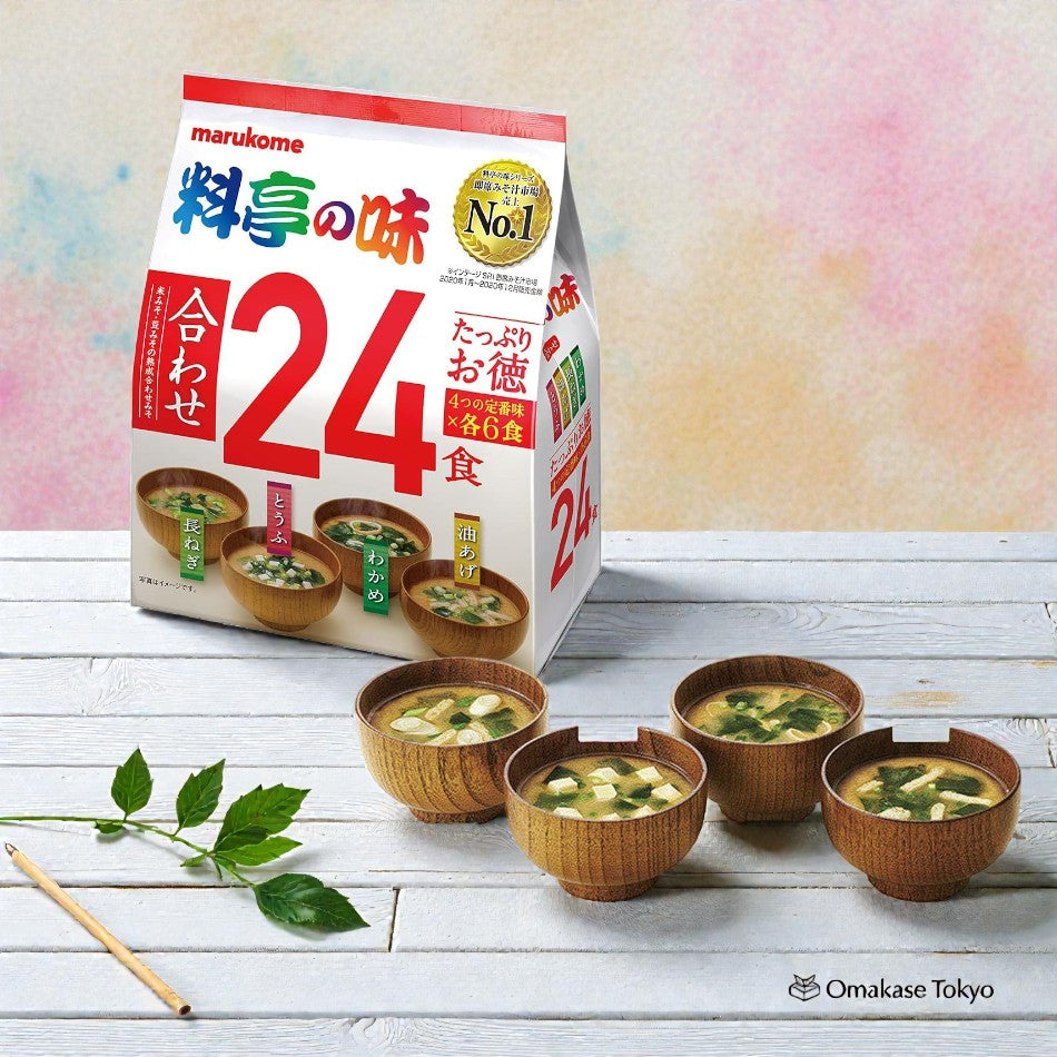 Soupe Miso Marukome 6 paquets 24 portions