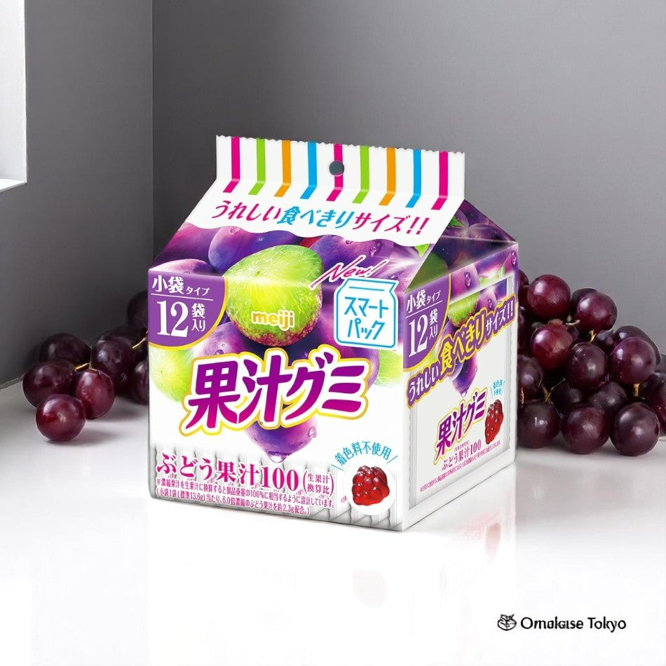 Meiji Fruit Juice Gummy Smart Pack Raisins