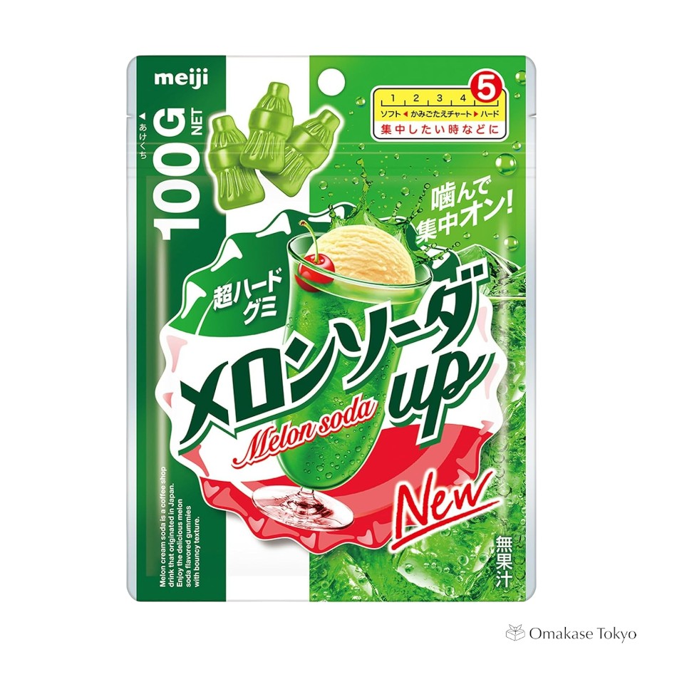 Meiji Melon Soda Up Gummies