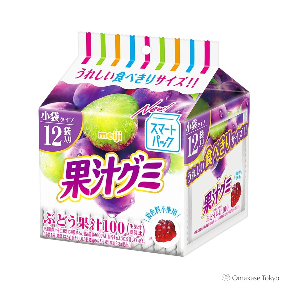 Meiji Fruit Juice Gummy Smart Pack Raisins