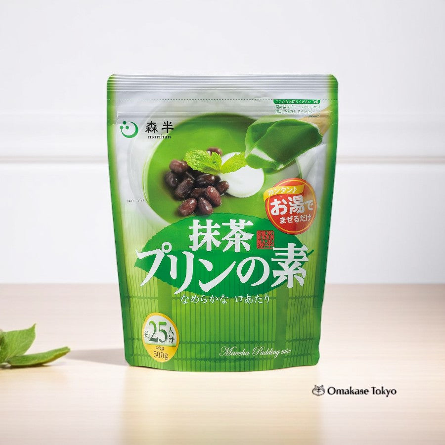 Mori Han Commercial Uji Matcha Pudding