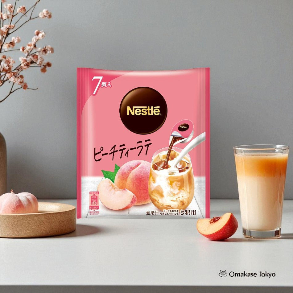 Nestle Potion Peach Tea Latte, 7 Pieces