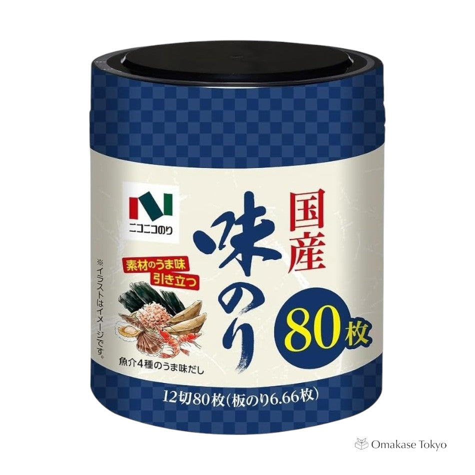Nico Nico Nori Japanese Ajinori 80 Sheets 12 Cuts