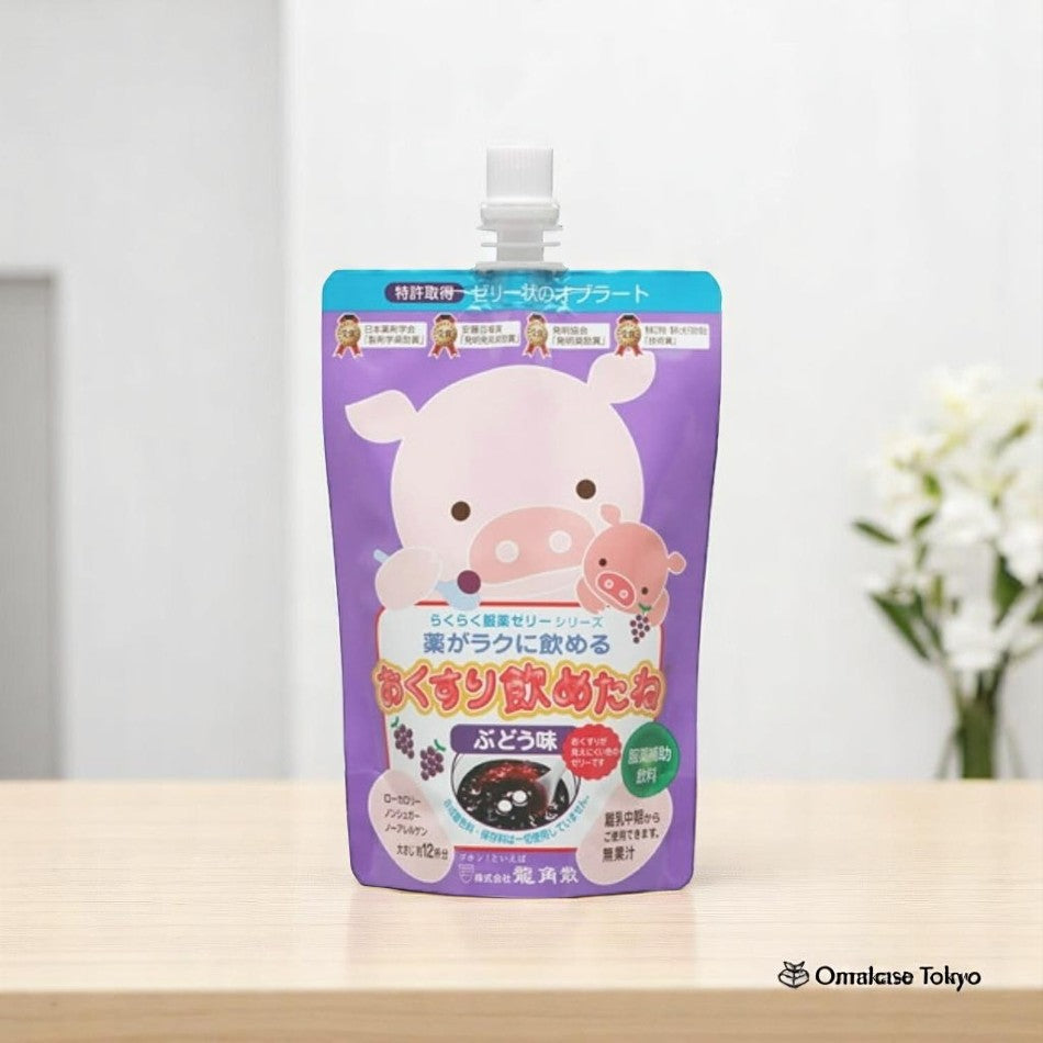 Ryukakusan Okusuri Nometane Grape Jelly