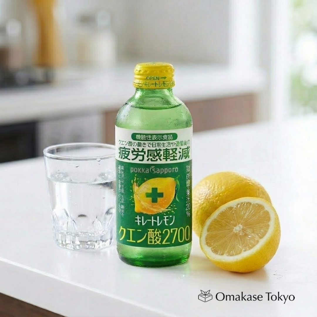 Pokka Sapporo Kireto Lemon Drink 24 Bottles