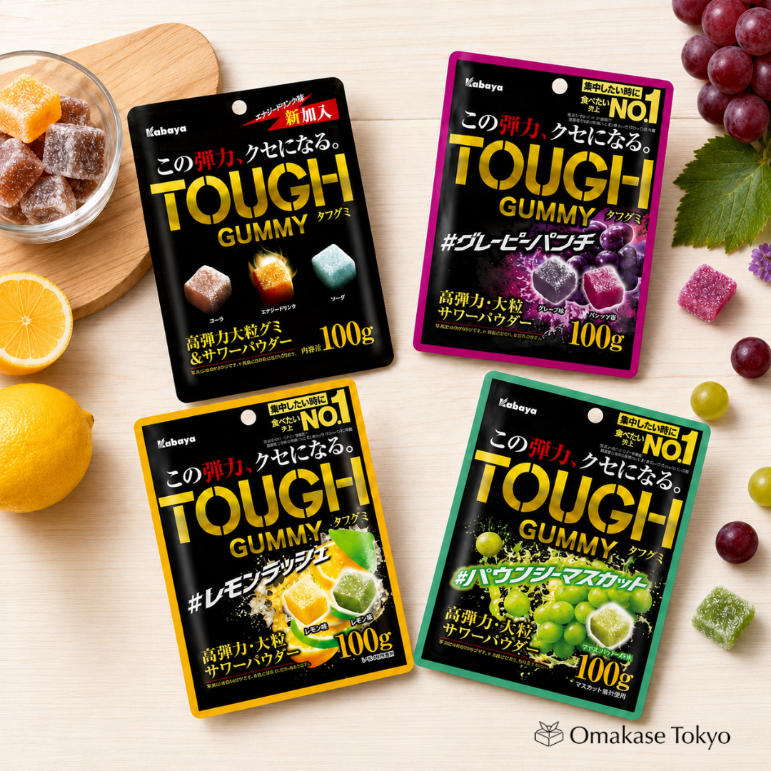 Kabaya Tough Gummy Assortiment de 4 paquets