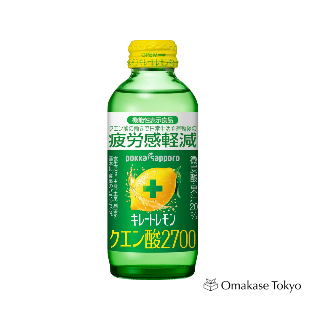 Pokka Sapporo Kireto Lemon Drink 24 Bottles