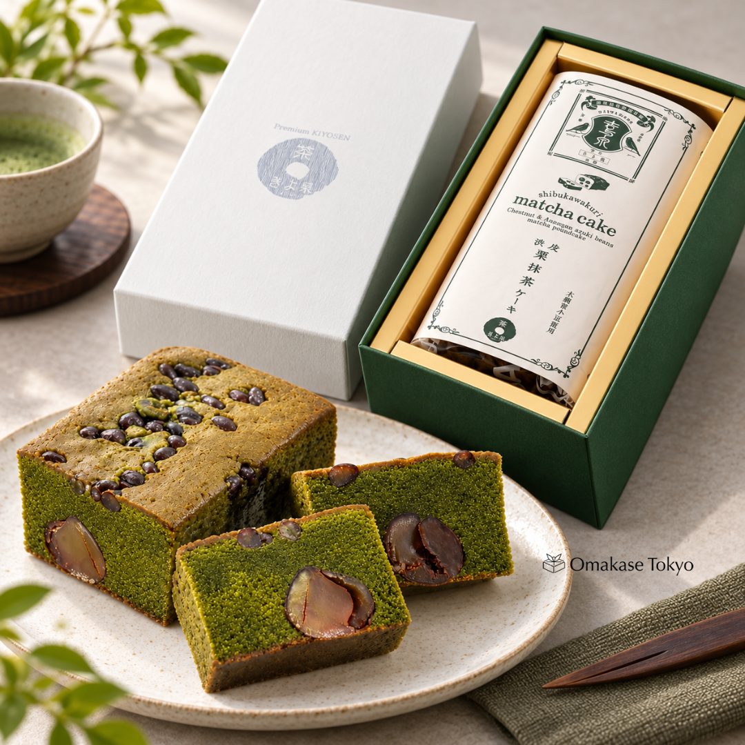 Kiyosen 抹茶红豆磅蛋糕 250g