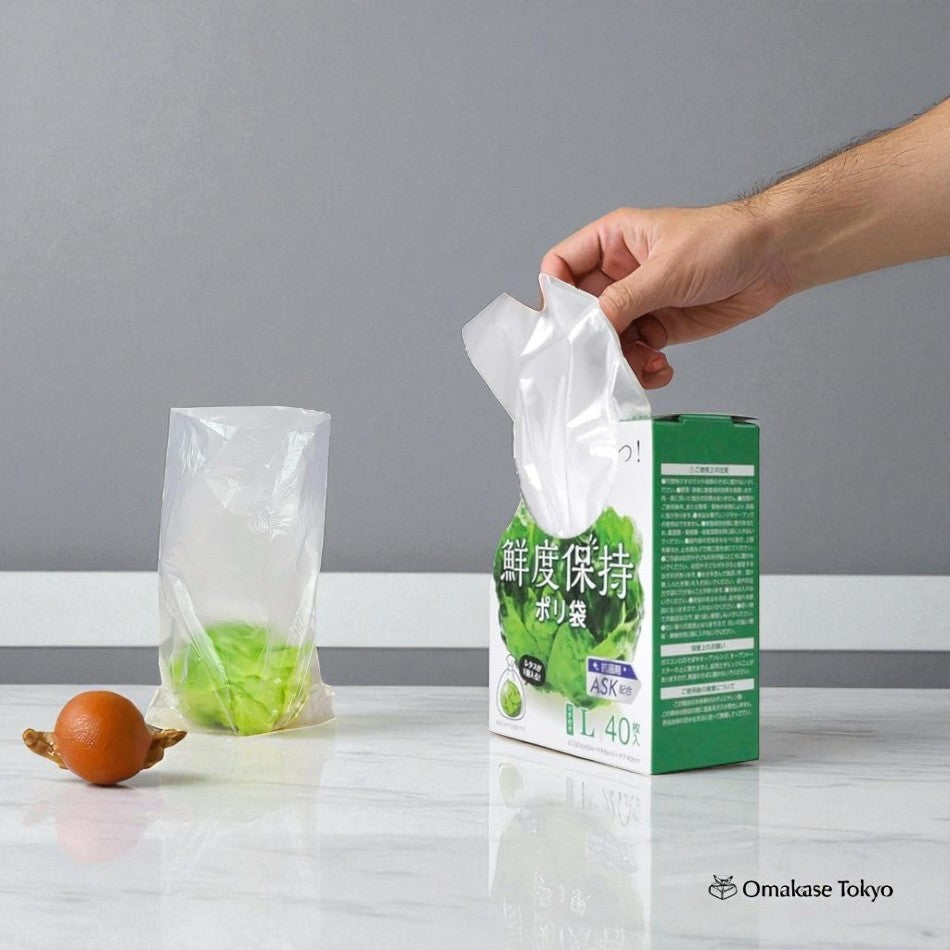Freshness Preserving Polyethylene Bags Large