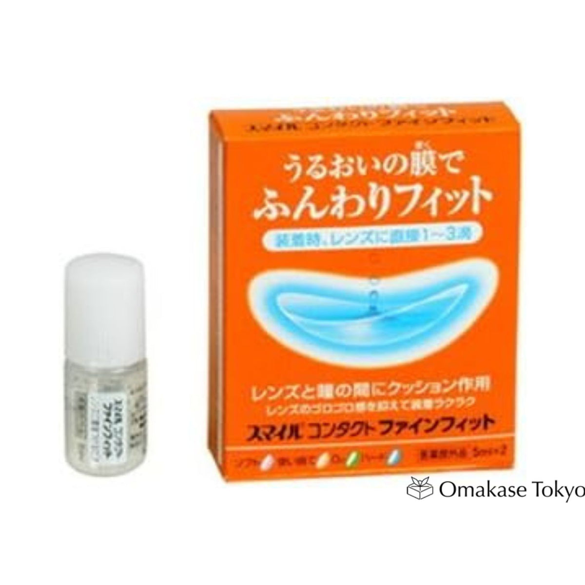 Solution d'adaptation pour lentilles de contact Lion Smile 5 ml x 2