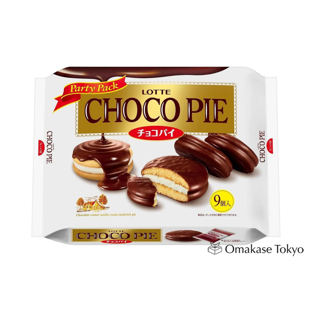 Lotte Choco Pie Party Pack 9 pièces