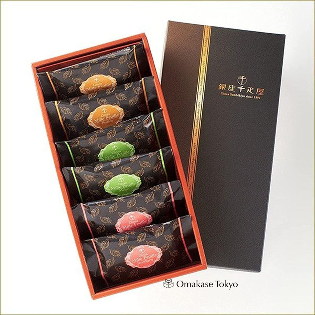 Millefeuille aux fruits Ginza Sembikiya 15 pièces