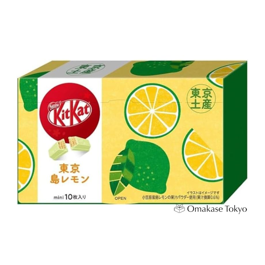 Nestlé KitKat Mini Tokyo Ogasawara Island Citron 10Pièces