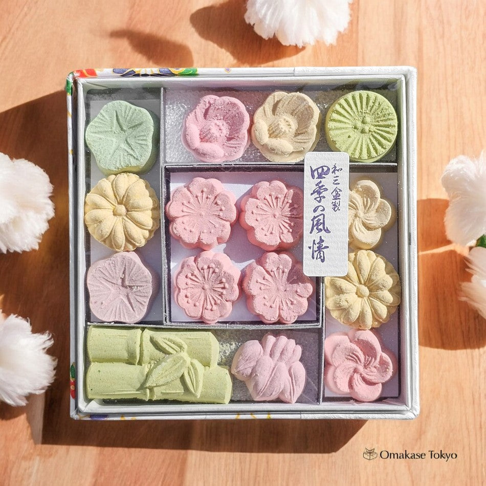福屋和三盆时令日本和果子