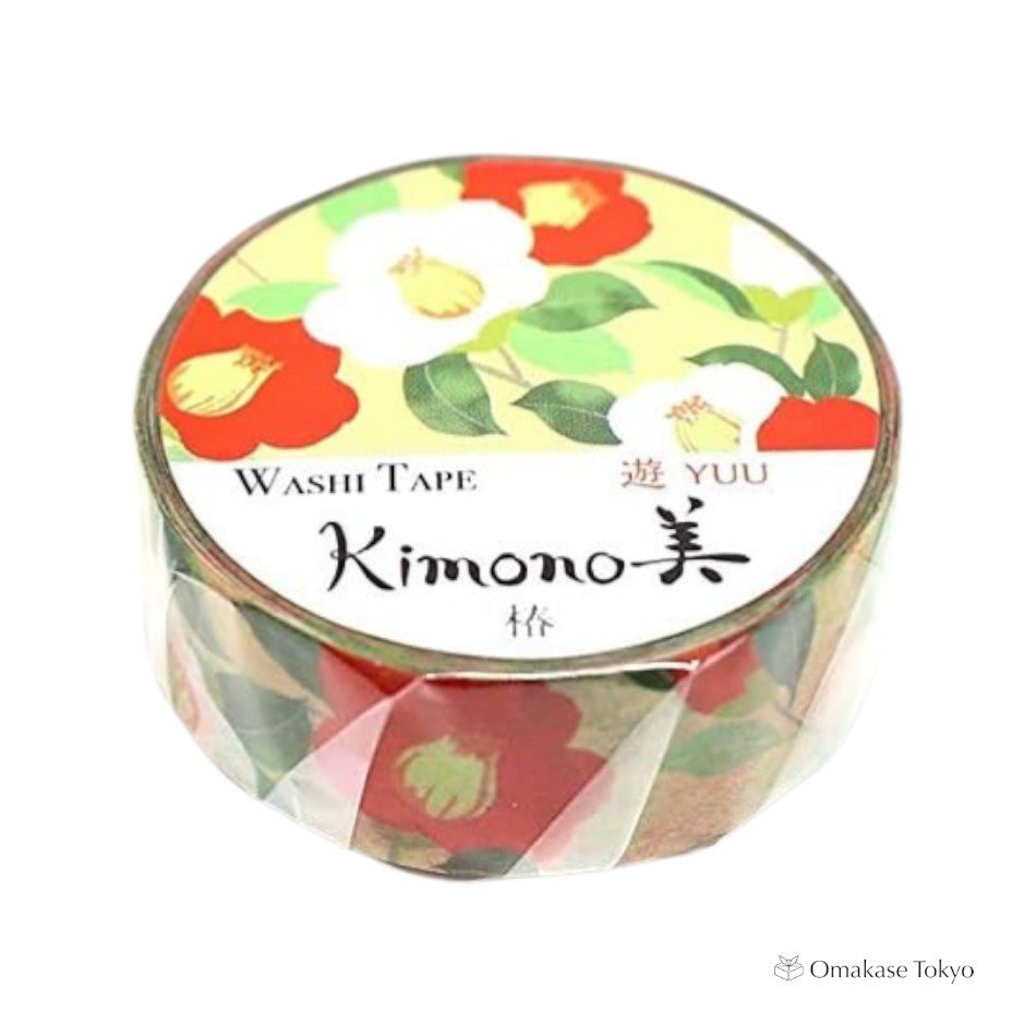Masking Tape Japonais Washi Camélia