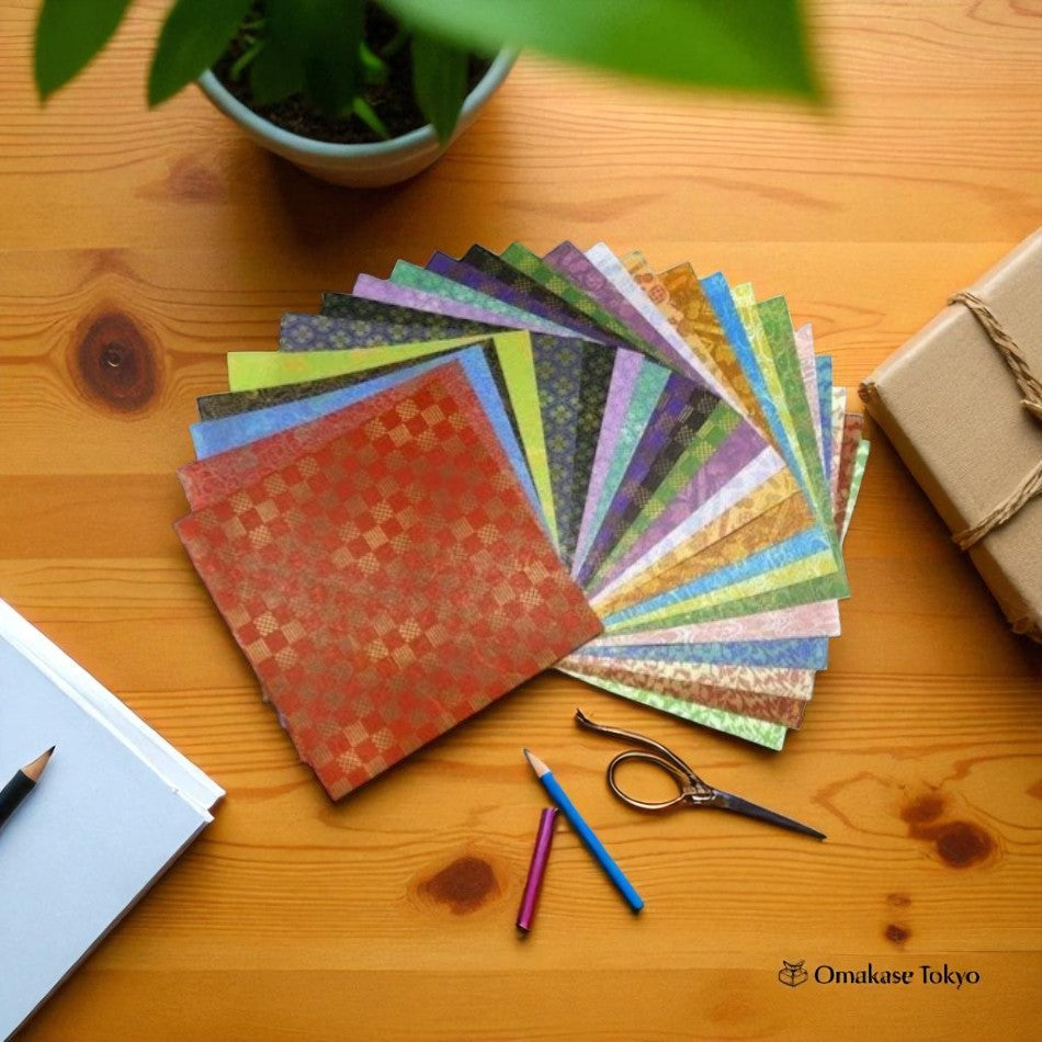 Type japonais Washi Chiyogami Zen Iki