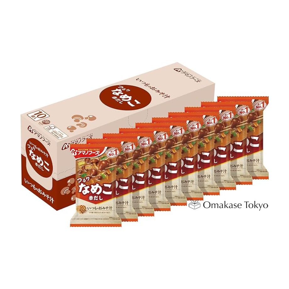 天野食品 红滑子味噌汤 8g x 10 件
