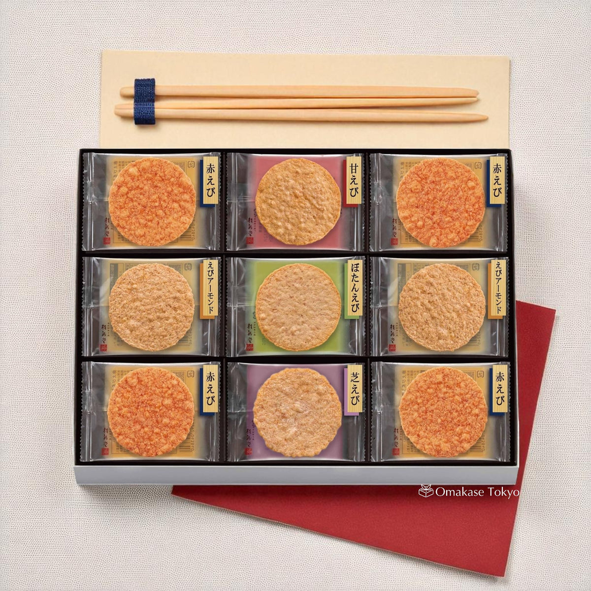 Keishindo 烤虾仙贝拼盘 独立包装