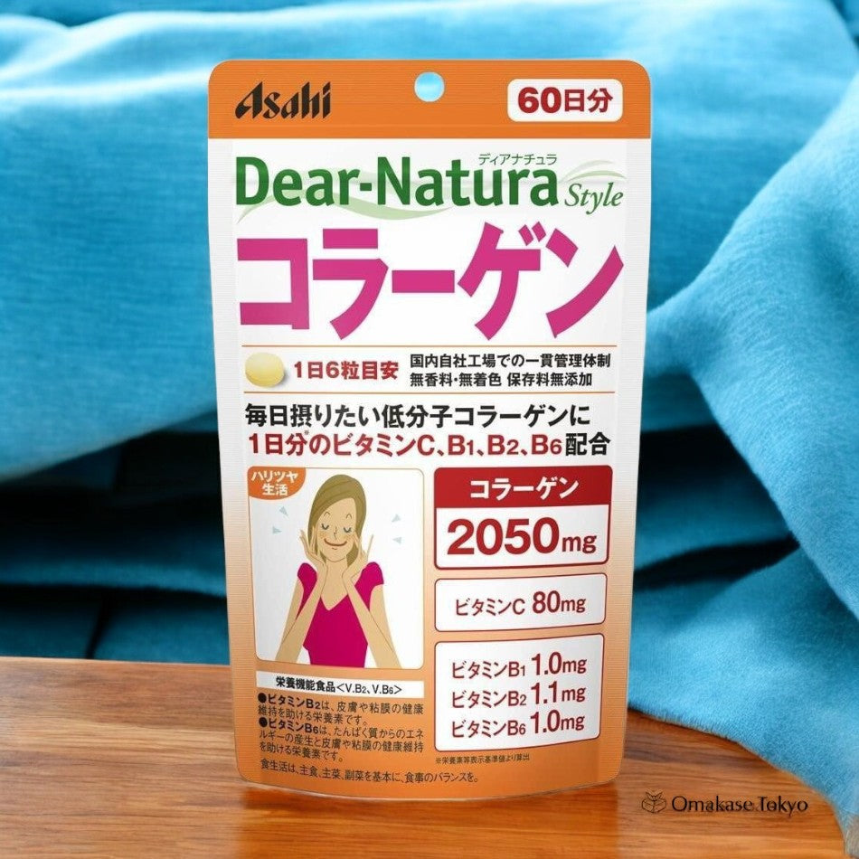 Asahi Dear Natura 胶原蛋白复合物 360 片,60 天